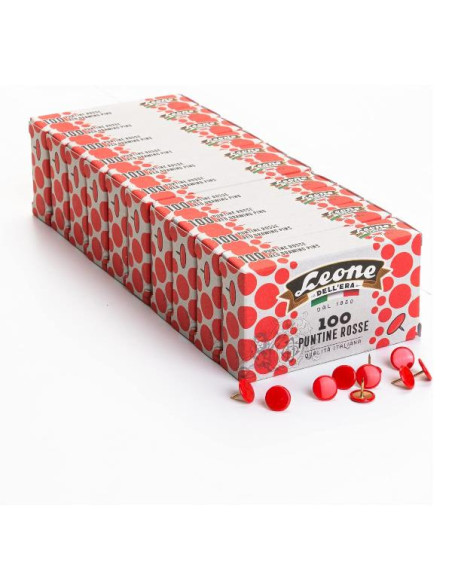 CF10X100 PUNTINE COLORATE ROSSE