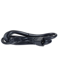 APC PWR Cord C19 - C20, 4.5 m Nero 4,57 m Accoppiatore C19 Accoppiatore C20
