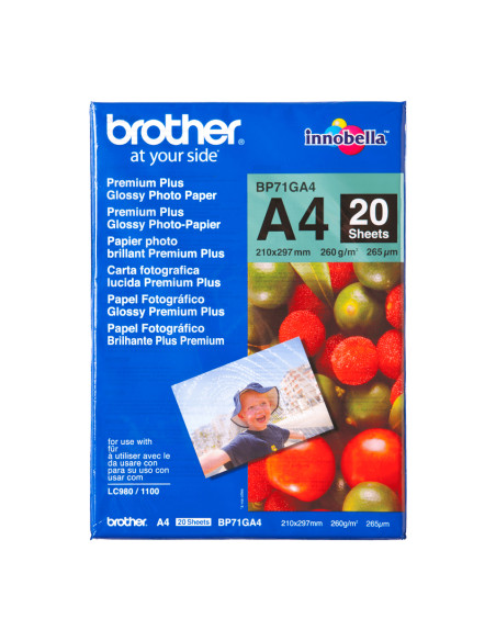 Brother BP-71GA4 A4 Blu, Rosso