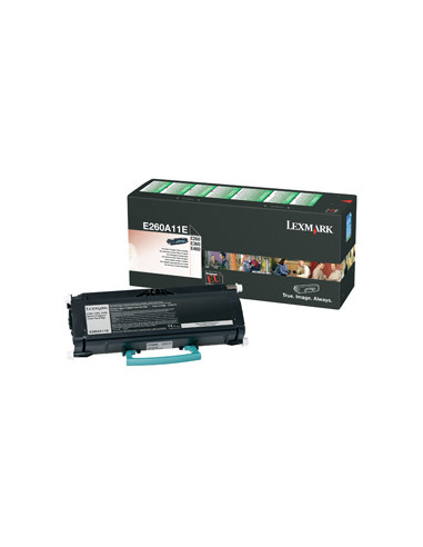 LEXMARK E260 E260A11E TONER NERO RETURN