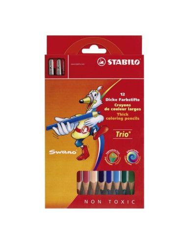 STABILO Trio Maxi 12 Multi 12 pz