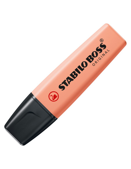 STABILO Boss Original Pastel evidenziatore 1 pz Punta smussata Pesca