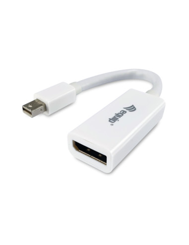 Equip Adattatore da Mini DisplayPort a DisplayPort, colore bianco