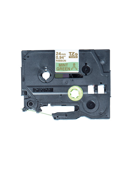 Brother TZE-RM54 nastro per etichettatrice Oro su colore menta