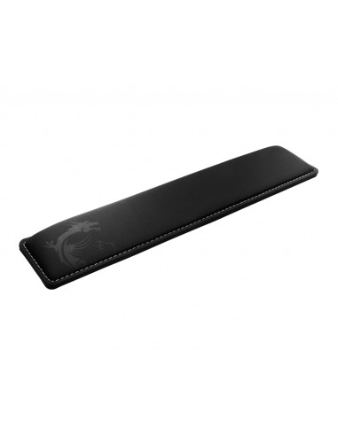 MSI Vigor-WR01 poggiapolso Memory foam, Gomma Nero