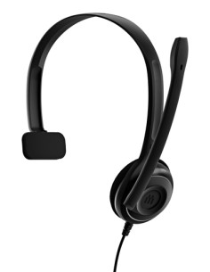 Sennheiser PC 7 USB Auricolare Cablato A Padiglione Ufficio USB tipo A Nero
