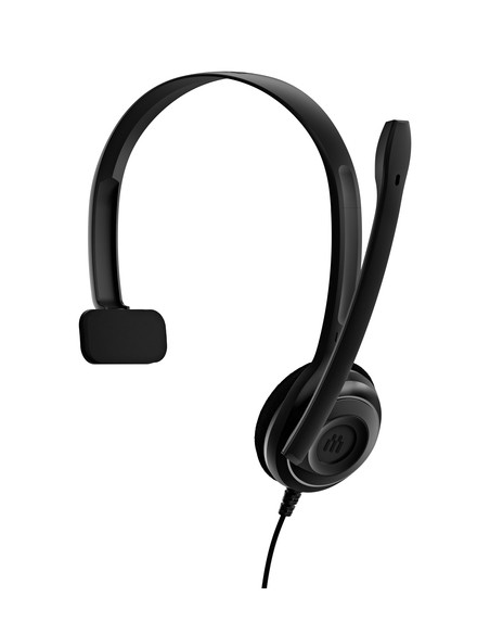 Sennheiser PC 7 USB Auricolare Cablato A Padiglione Ufficio USB tipo A Nero