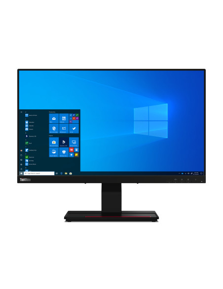 Lenovo ThinkVision T24t-20 Monitor PC 60,5 cm (23.8") 1920 x 1080 Pixel Full HD LED Touch screen Capacitivo Nero