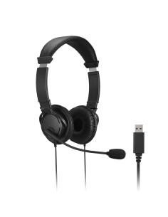 Kensington Cuffie USB-A classiche con microfono e controllo del volume