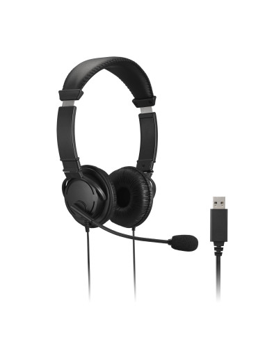 Kensington Cuffie USB-A classiche con microfono e controllo del volume
