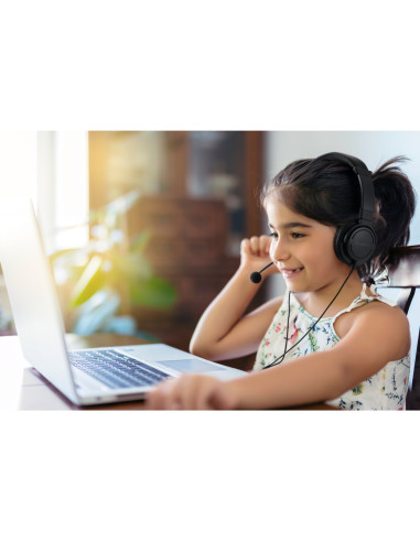 Kensington Cuffie USB-A classiche con microfono e controllo del volume