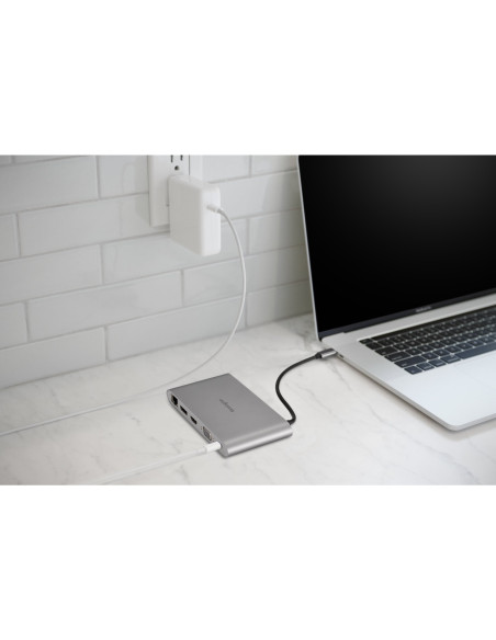 Kensington Docking station portatile senza driver doppia uscita video UH1440P USB-C 5 Gbps – DP/HDMI/VGA