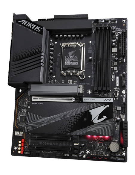 GIGABYTE Z790 AORUS ELITE AX Scheda madre - Supporta CPU Intel Core di 14a generazione, 16*+2+1 fasi VRM digitali, fino a 7600MH