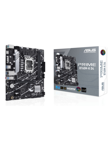ASUS PRIME B760M-K D4 Intel B760 LGA 1700 micro ATX
