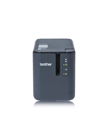 Brother PT-P900WC stampante per etichette (CD) Trasferimento termico 360 x 360 DPI 60 mm/s Con cavo e senza cavo HSE/TZe Wi-Fi