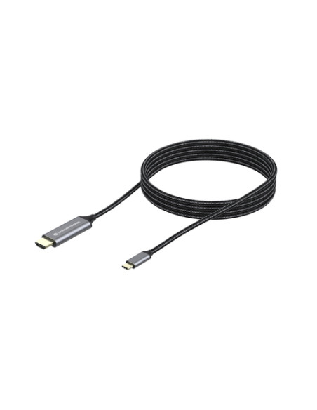 Conceptronic ABBY10G cavo e adattatore video 2 m USB tipo-C HDMI Grigio