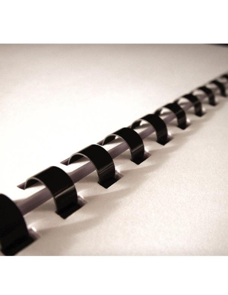 CF50 DORSO PLAST. D.25MM NERO