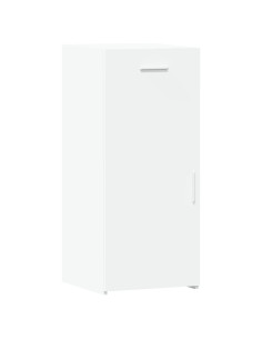 Credenza Bianca 40x42,5x93 cm in Legno Multistrato 2