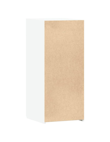 Credenza Bianca 40x42,5x93 cm in Legno Multistrato