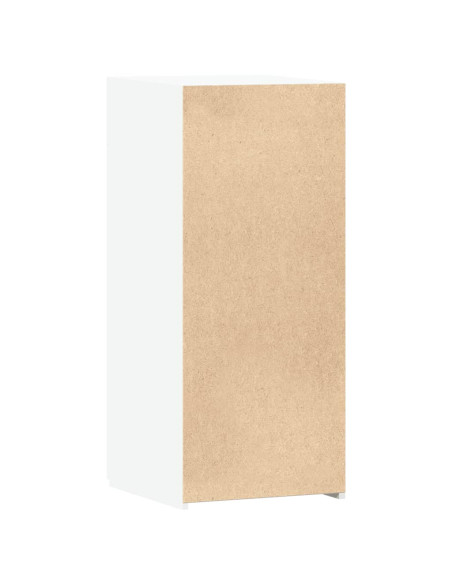 Credenza Bianca 40x42,5x93 cm in Legno Multistrato