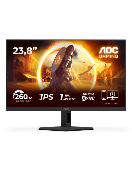 AOC G4 24G4ZRE Monitor PC 60,5 cm (23.8") 1920 x 1080 Pixel Full HD LED Nero, Rosso