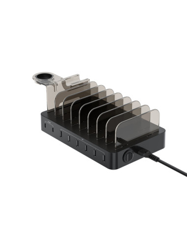 Conceptronic OZUL02B Caricabatterie per dispositivi mobili Universale Nero AC Interno