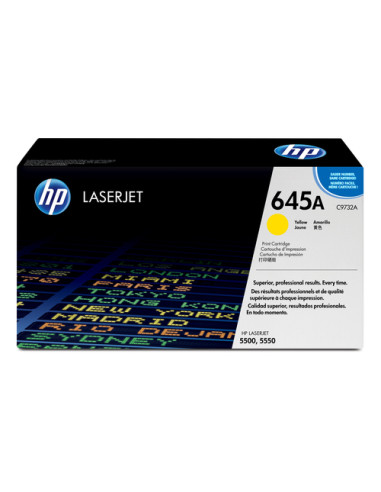 HP Cartuccia Toner originale giallo LaserJet 645A