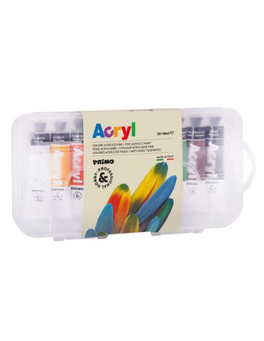 CF10 TUBETTI ALLUMINIO 18ML ACRIL