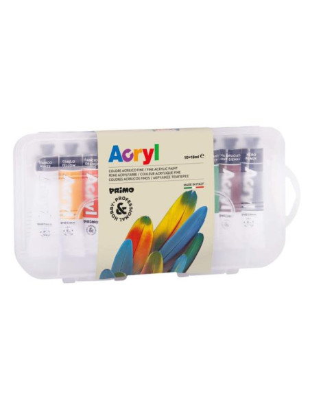 CF10 TUBETTI ALLUMINIO 18ML ACRIL