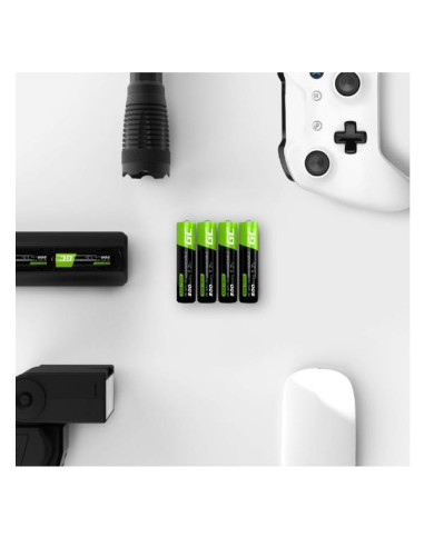 RECH BATTERIES 4XAAA HR03 800MA