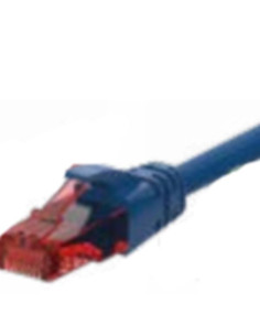 PATCH U/UTP CAT.6 PVC BLU 0.5M 2