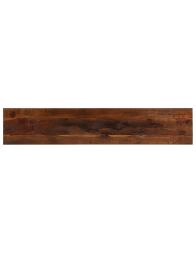 Piano Tavolo 140x20x2,5 cm Rettangolare in Massello di Recupero