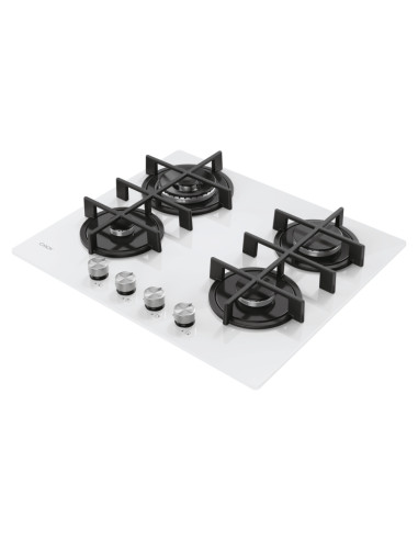 Candy Moderna CVG6BR4WTW Bianco Da incasso 60 cm Gas 4 Fornello(i)