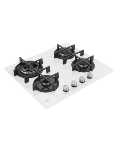 Candy Moderna CVG6BR4WTW Bianco Da incasso 60 cm Gas 4 Fornello(i)