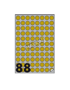 CF8800 ETICH. DIM.20 LASER ORO