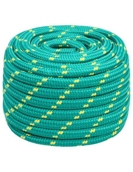 Corda per barca Verde 20 mm 25 m in Polipropilene