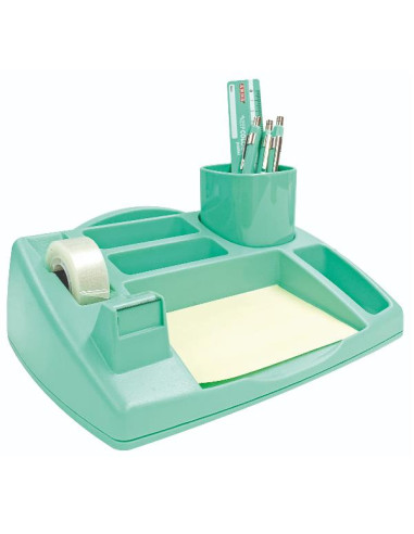 DESK ORGANIZER OLIVER PASTEL VERDE