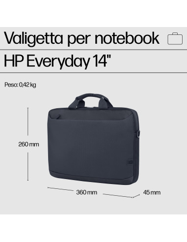 HP Valigetta per notebook da 14" Everyday