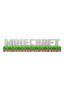 MINECRAFT LOGO LIGHT 2