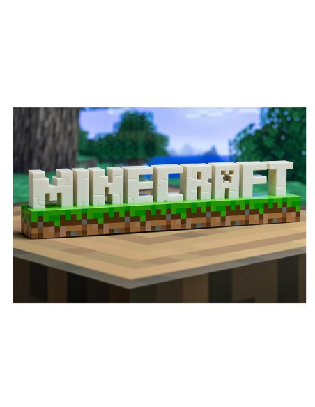 MINECRAFT LOGO LIGHT