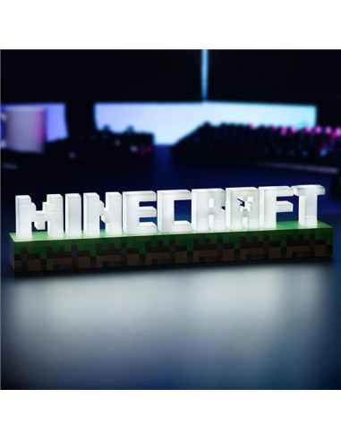 MINECRAFT LOGO LIGHT