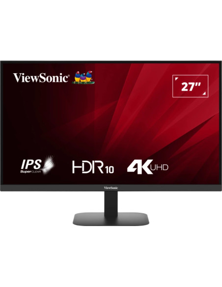 Viewsonic VA VA2708-4K-HD Monitor PC 68,6 cm (27") 3840 x 2160 Pixel 4K Ultra HD LED Nero