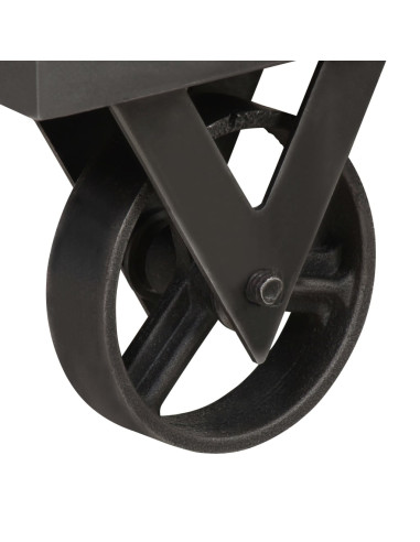 Tavolo Consolle 90x35x74cm in Legno Massello di Recupero