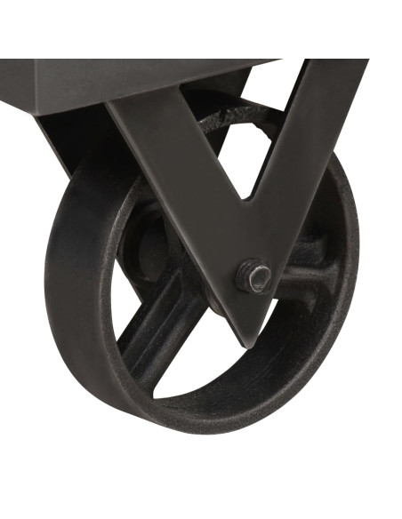 Tavolo Consolle 90x35x74cm in Legno Massello di Recupero