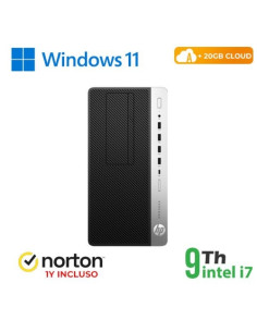 PC HP RINOVO REFURBISHED 600-800 G6 RN61634311 TOWER i7-9x00 16GB SSD512GB W11P CLOUD 20GB + NORTON