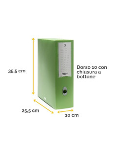 SCATOLA PROGETTO HOLOS D10 VERDE