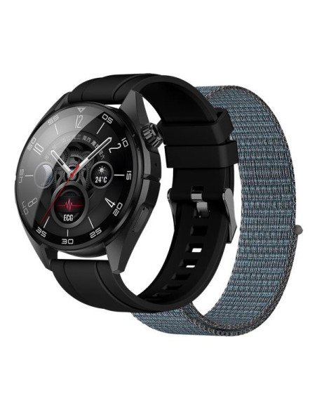 Nilox Sportivo 3,63 cm (1.43") AMOLED Digitale 466 x 466 Pixel Touch screen Nero GPS (satellitare)