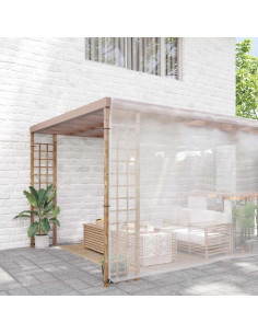 Telo con Occhielli Trasparente 10 x 12 m Polietilene