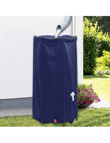 Serbatoio Acqua con Rubinetto Pieghevole 100 L in PVC