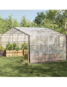 Telo con Occhielli Trasparente 4 x 6 m Polietilene